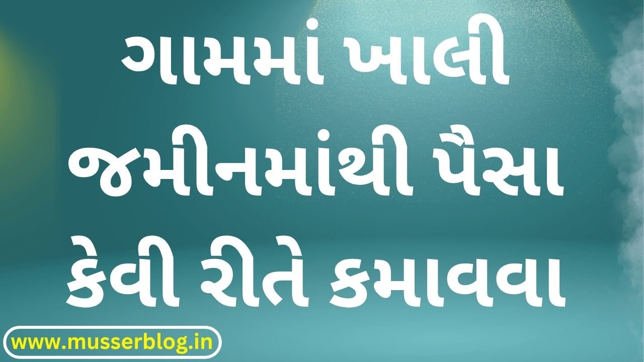 How to earn money from vacant land in the village